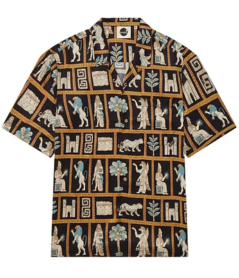 Boardies Mesopotamia Woven Button Front Shirt
