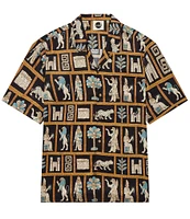 Boardies Mesopotamia Woven Button Front Shirt