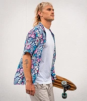 Boardies Short Sleeve Mellow Cab Camp Collar Shirt