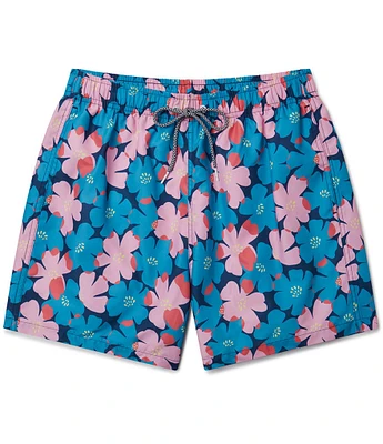 Boardies Sully Floral 4.5#double; Inseam Swim Trunks