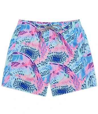 Boardies Family Matching Zmiya 4.5#double; Inseam Swim Trunks