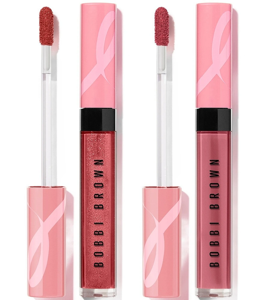 Bobbi Brown Proud To Be Pink Crushed Oil Infused Lip Gloss Duo Supporting Breast Cancer Research Foundation