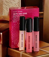 Bobbi Brown Swipe-and-Shine Crushed Oil Infused Hydrating Lip Gloss Trio Gift Set