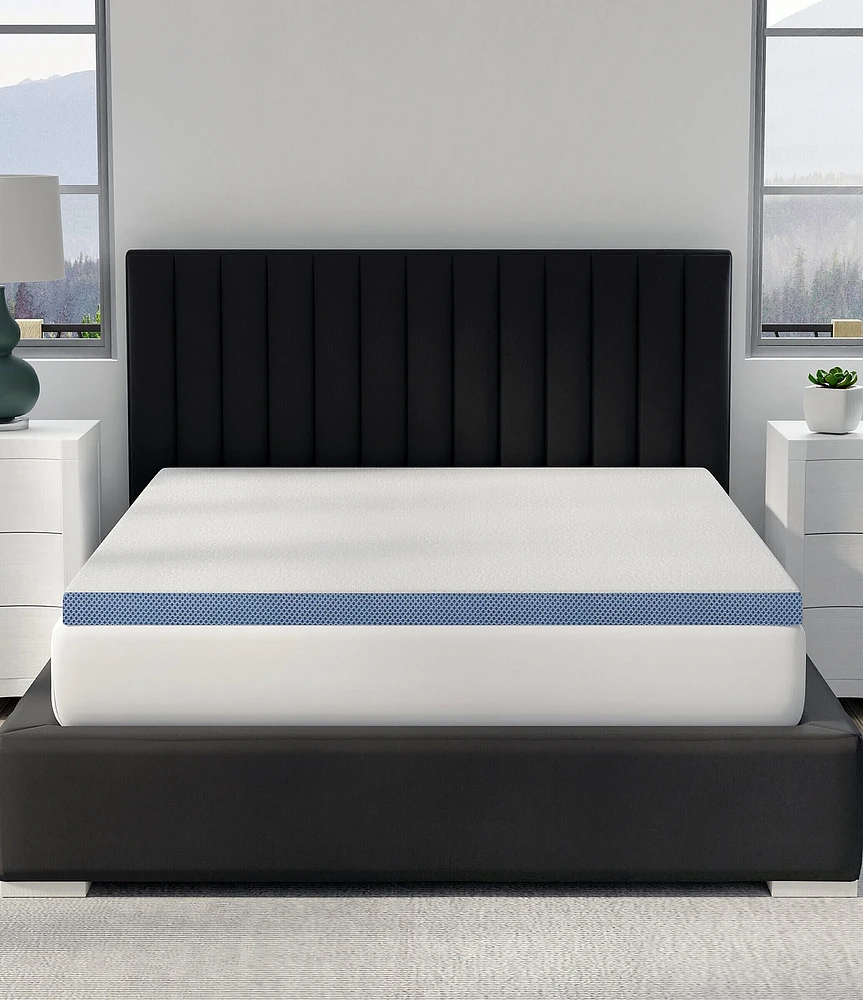 BodiPEDIC 4#double; Cooling Gel-Infused Soft Support Memory Foam Mattress Bed Topper