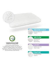 BodiPEDIC Classic Support Conventional Memory Foam Bed Pillow