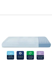 BodiPEDIC Dual Cooling Gusseted Memory Foam King Bed Pillow