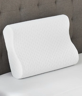 BodiPEDIC Gel Support Contour Memory Foam Bed Standard Pillow
