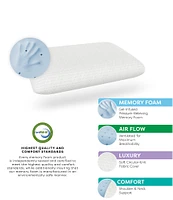 BodiPEDIC Gel Support Conventional Memory Foam Bed Pillow