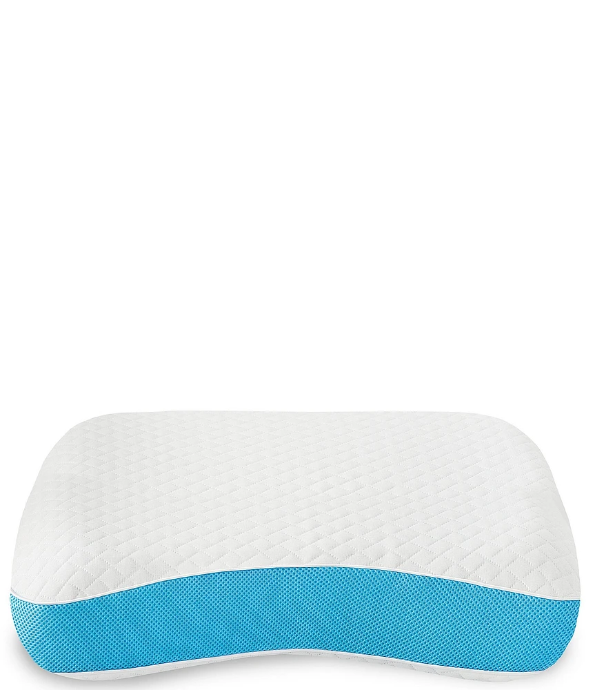 BodiPEDIC Side and Back Sleeper Gel-Infused Memory Foam Bed Pillow