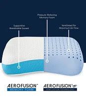 BodiPEDIC Side and Back Sleeper Gel-Infused Memory Foam Bed Oversized Pillow