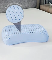 BodiPEDIC Side and Back Sleeper Gel-Infused Memory Foam Bed Oversized Pillow