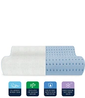 BodiPEDIC Super Cooling Gel-Infused Contour Memory Foam Bed Pillow