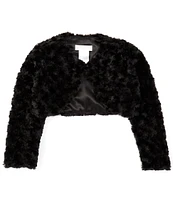 Bonnie Jean Big Girls 7-16 Long-Sleeve Faux-Fur Jacket