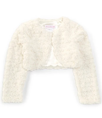 Bonnie Jean Big Girls 7-16 Long-Sleeve Faux-Fur Jacket