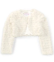 Bonnie Jean Big Girls 7-16 Long-Sleeve Faux-Fur Jacket