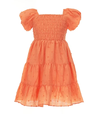 Bonnie Jean Little Girls Balloon-Sleeve Fit-And-Flare Dress