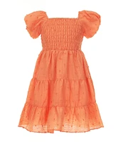 Bonnie Jean Little Girls Balloon-Sleeve Fit-And-Flare Dress