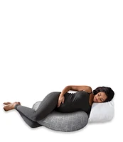 Boppy Cuddle Pregnancy Pillow - Gray Basket Weave