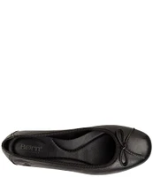 Born Brin Leather Ballerina Bow Flats