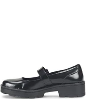 Born Casandra Leather Lugged Platform Mary Janes