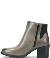 Born Henni Leather Chelsea Zip Booties