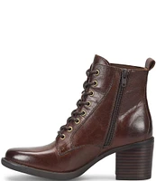 Born Huntley Leather Lace Up Booties