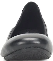 Born Julianne Leather Slip On Ballet Flats