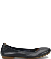 Born Julianne Leather Slip On Ballet Flats