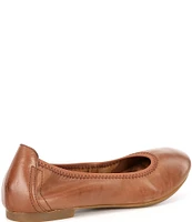 Born Julianne Leather Slip On Ballet Flats