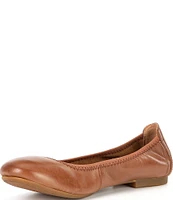 Born Julianne Leather Slip On Ballet Flats