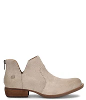 Born Kerri Suede Ankle Block Heel Booties