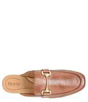 Born Lareina Leather Bit Buckle Mules