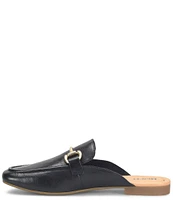 Born Lareina Leather Bit Buckle Mules