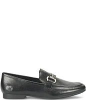 Born Leyla Leather Bit Buckle Loafers