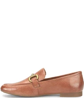 Born Leyla Leather Bit Buckle Loafers