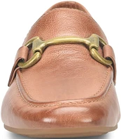 Born Leyla Leather Bit Buckle Loafers