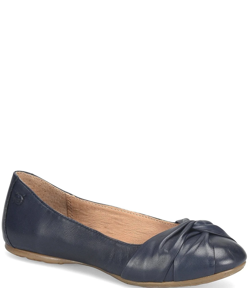 Born Lilly Leather Ballerina Flats