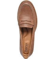 Born Marlo Leather Penny Loafers