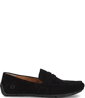 Born Melinda Suede Driving Moccasin Penny Loafers