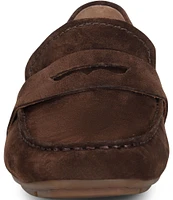 Born Melinda Suede Driving Moccasin Penny Loafers