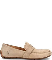 Born Melinda Suede Driving Moccasin Penny Loafers