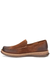 Born Men's Baylor Distressed Leather Slip-Ons