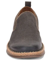 Born Men's Bryson Distressed Leather Slip-Ons