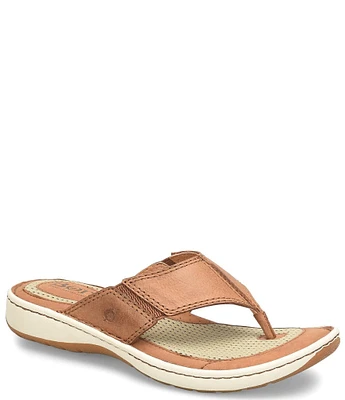 Born Men's Corvo Leather Thong Sandals