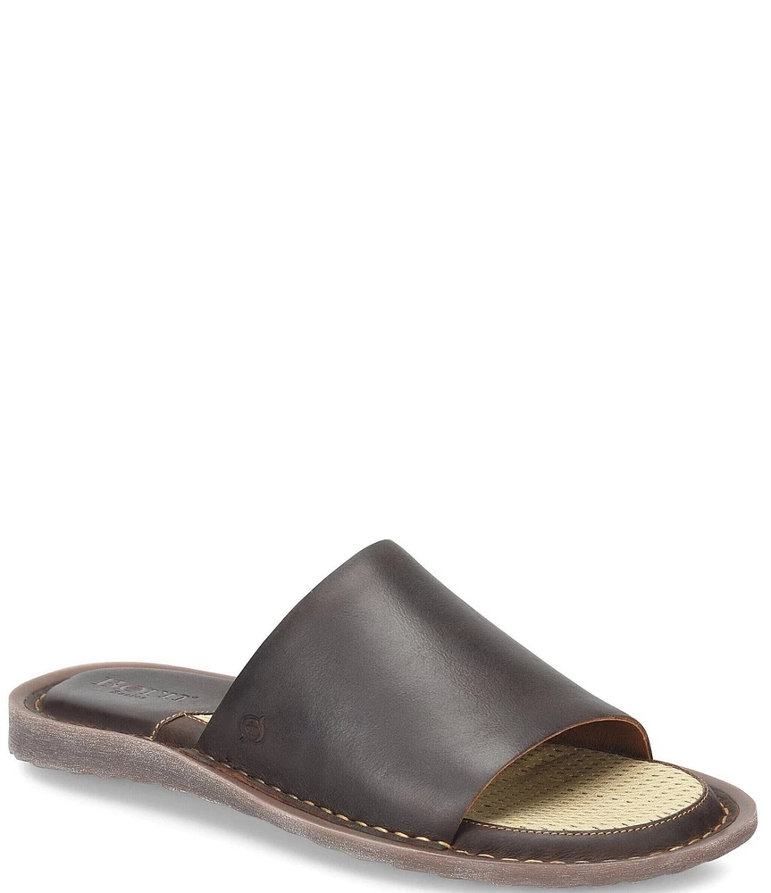 Born Men's Leeward Leather Slide Sandals