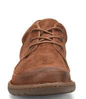 Born Men's Nigel 3-Eye Suede Lace-Up Shoes