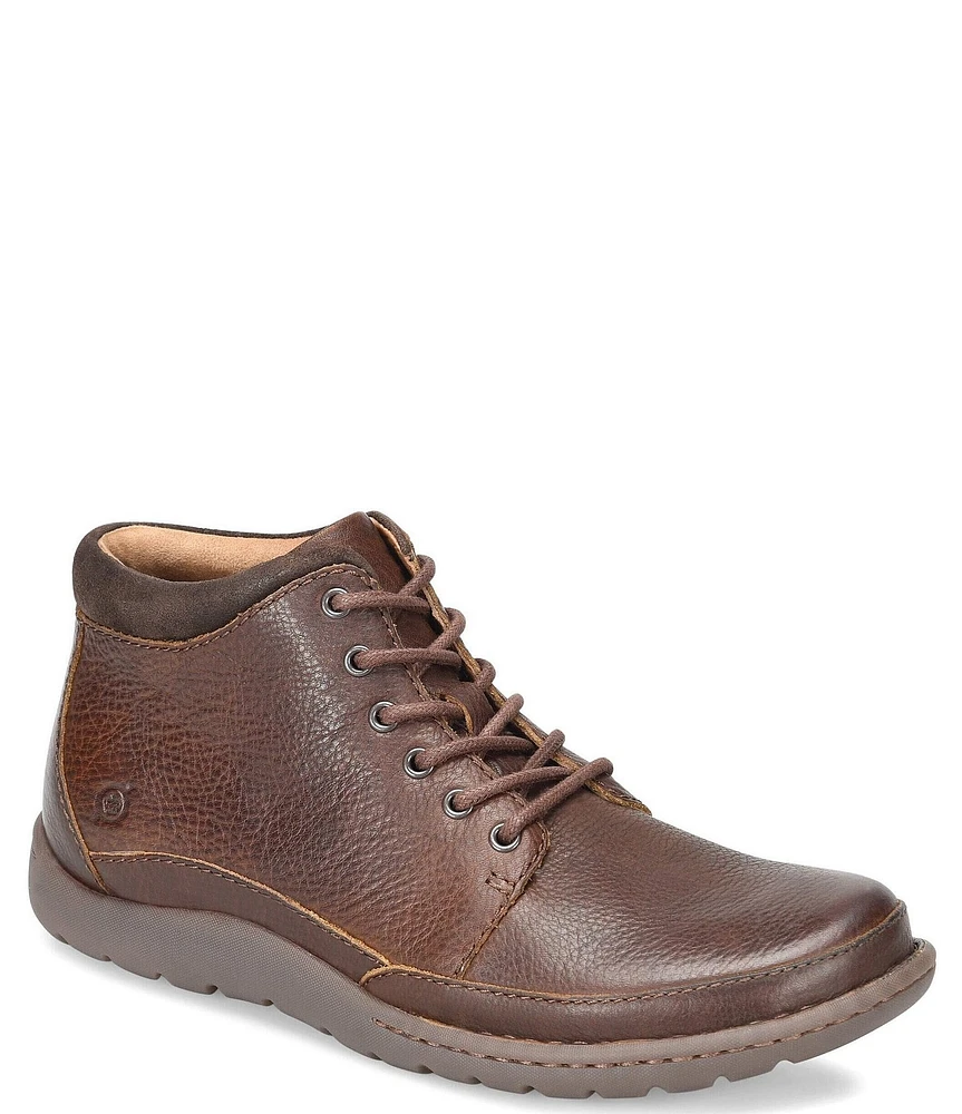 Born Men's Nigel Leather Lace-Up Boots