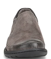 Born Men's Nigel Distressed Leather Slip-Ons