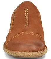 Born Nampa Nubuck Leather Slip-Ons