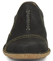 Born Nampa Nubuck Leather Slip-Ons